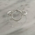 Anillo Plata Circulo Calado Y Bolita AN005016