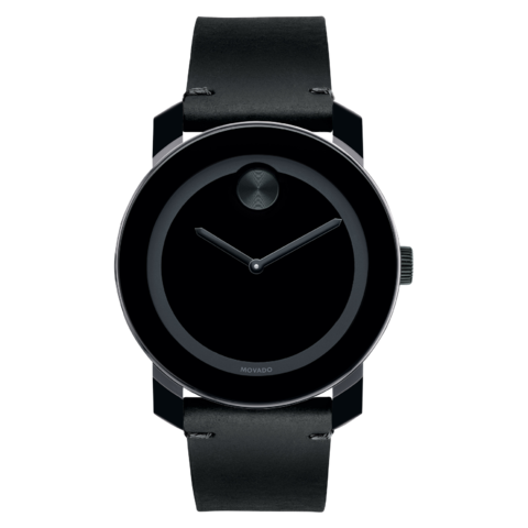 Movado 2024 bold black