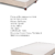 Base para sommier "Sleep Country" Box Natura 140 X 190cm en internet