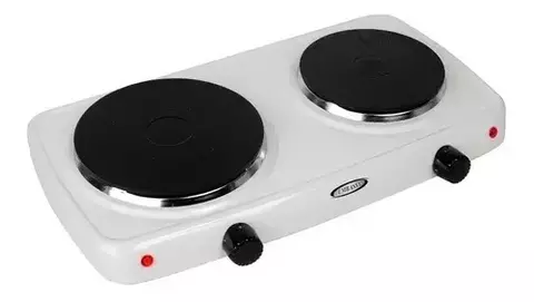 Anafe Eléctrico Embassy Hp3b Blanco Acero 220v Premium