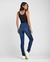 CALCA JEANS GESTANTE SKINNY BASIC AZUL MÉDIO EMMA FIOREZI - loja online