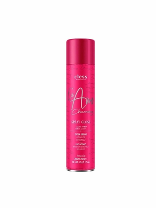 Spray de Brilho Gloss com proteção térmica - Eu amo Charming! 300ml