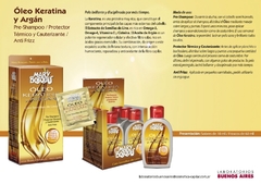 OLEO DE KERATINA Y ARGAN - sobre de 10 g - MARY BOSQUES - comprar online