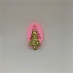 Molde de silicone Mini Arvore de Natal para Biscuit e Confeitaria - loja online