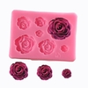 Molde de Silicone Rosas para Biscuit e Confeitaria