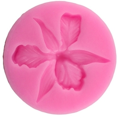 Molde de Silicone Orquídea para Biscuit e Confeitaria - comprar online