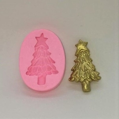 Molde de silicone Mini Arvore de Natal para Biscuit e Confeitaria na internet