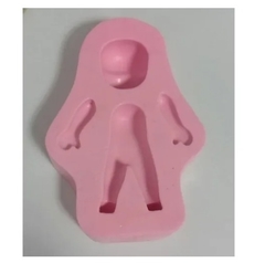 Molde de Silicone corpinho Universal para Biscuit e Confeitaria