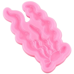 Molde de Silicone Algas Marinhas 2D - comprar online