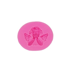 Molde de Silicone Anjo - lojacanaldaconfeitaria.com.br