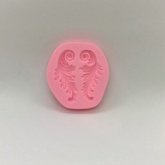 Molde de Silicone Arabesco Romano Duplo para Biscuit e Confeitaria na internet