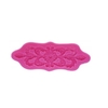 Molde de Silicone Cantoneira Floral para Confeitaria e Biscuit