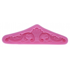 Molde de Silicone Arabesco Cantoneira Quina Faixa para Biscuit e Confeitaria - comprar online