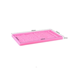 Molde de Silicone Textura Casca de Árvore para Biscuit e Confeitaria - lojacanaldaconfeitaria.com.br