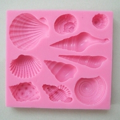 Imagem do Molde de Silicone Conchas