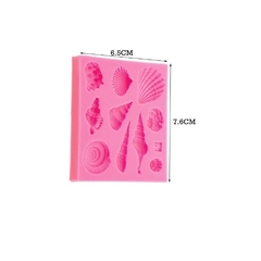 Molde de Silicone Conchas