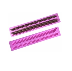 Imagem do Molde de Silicone Cordão Corrente e Corda para Confeitaria e Biscuit