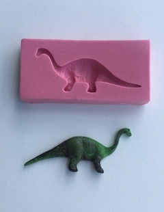 Molde de Silicone Dinossauro 2 Argentinossauro para Biscuit e Confeitaria