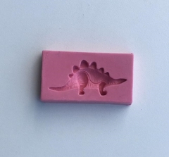 Molde de Silicone Dinossauro Estegossauro para Biscuit e Confeitaria - lojacanaldaconfeitaria.com.br