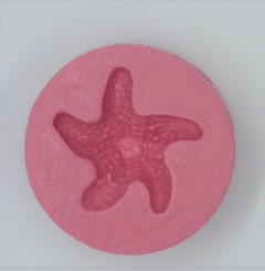 Molde de Silicone Estrela do Mar para Biscuit e Confeitaria