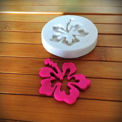 Molde de Silicone Hibisco