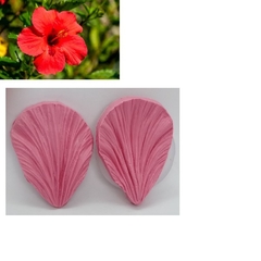 Molde de Silicone Marcador de Pétalas Hibisco