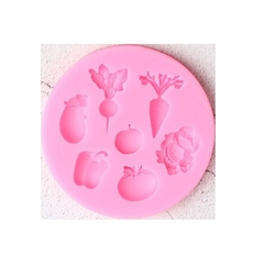 Molde de Silicone Legumes para Biscuit e Confeitaria na internet