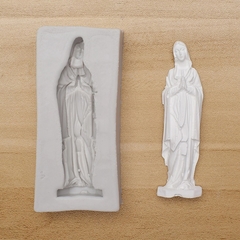 Molde de Silicone Nossa Senhora de Fátima para Biscuit e Confeitaria - comprar online