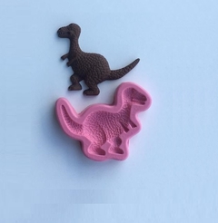 Molde de Silicone Dinossauro Tiranossauro Rex Grande para Biscuit e Confeitaria - lojacanaldaconfeitaria.com.br