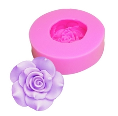 Molde de Silicone Rosa Clássica para Biscuit e Confeitaria na internet