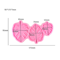 Molde de Silicone Trio Costela de Adão na internet