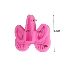 Molde de Silicone Chifre, orelhas e Cílios de Unicórnio para Biscuit e Confeitaria na internet