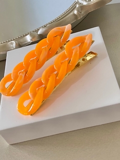 Hair Clip Elos Orange - comprar online