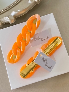 Imagem do Hair Clip Elos Orange