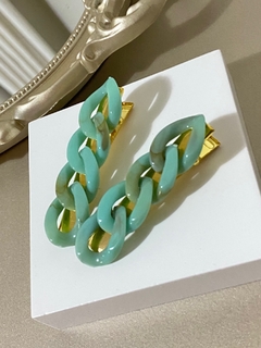 Hair Clip Lily Green - comprar online