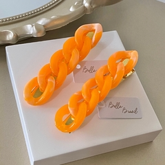 Hair Clip Elos Orange - loja online