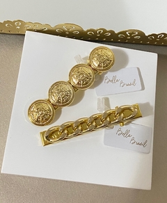 Hair Clip Gold - Bella Brasil Boutique