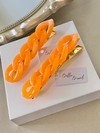 Hair Clip Elos Orange