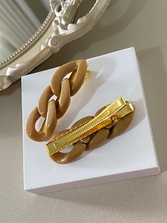 Hair Clip Gabriela Camel - loja online