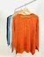 LESW01 - SWEATER AMPLIO CALADO LISO