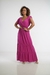 VESTIDO LONGO FUCSIA