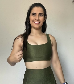 Top Dani Verde Militar