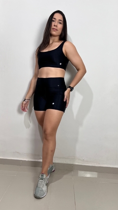 Short Kah Preto Canelado - comprar online