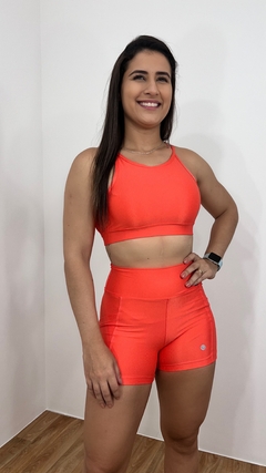 Short Kah Laranja Canelado - comprar online