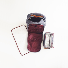 Mochila baby bag XL con lunch box - comprar online