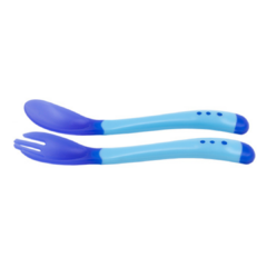 Set cuchara y tenedor con sensor de temperatura - comprar online