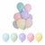 GLOBOS PASTEL X 25 ud ( 9”)