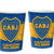 VASOS DE BOCA JUNIORS X 8 U