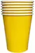 VASOS POLIPAPEL AMARILLO X 6U