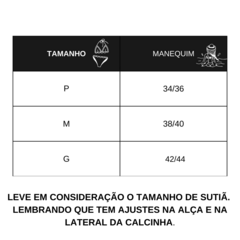 Biquíni Fita Marquinha Cortininha Fixa Calcinha Fio Dental Ajustes - Laranja Com Fucsia - comprar online